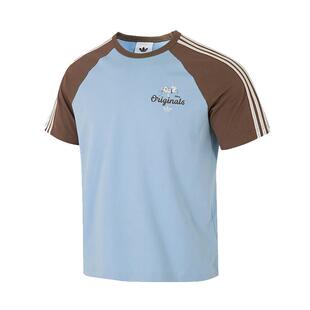 Adidas阿迪达斯三叶草男女同款秋季新款RAGLAN TEE短袖T恤KG6686