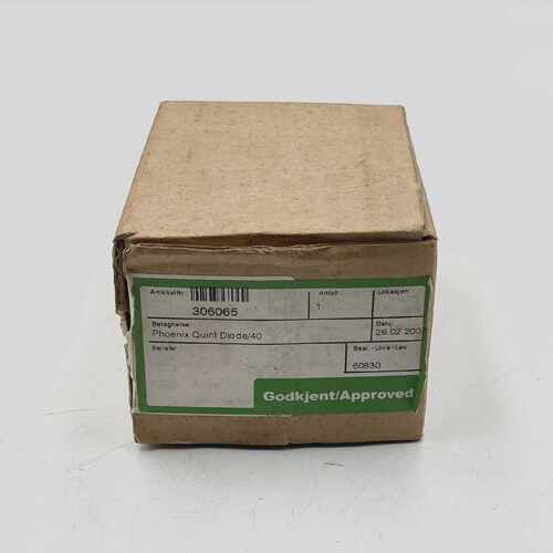 Phoenix Contact Quint-Diode 40 New Surplus