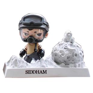 西贩定制KUBO车载香薰盲盒星球扩香石家居香水摆件男生车内装饰