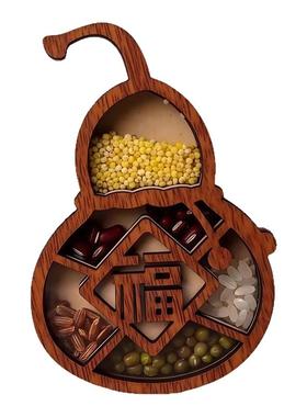 五谷丰登木质新年乔迁冰箱贴