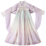 汉服女童秋装2025新款古风连衣裙小女孩国风唐装儿童夏季古装裙子