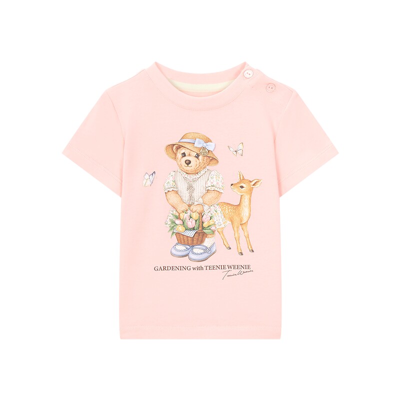 TeenieWeenieKids印花短袖T恤