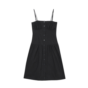 LCDC X LOOKNOW设计师品牌2025年春季新款无袖连衣裙女