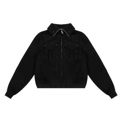 FDR官方店立领拉链短款卫衣外套