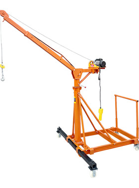 可移动伸缩折叠家用小型装修220V380V吊料吊运上料提升降起重吊机