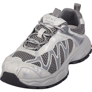 加大码女鞋41一43爆款单鞋2025秋季新款松糕底脚宽胖肥休闲老爹鞋