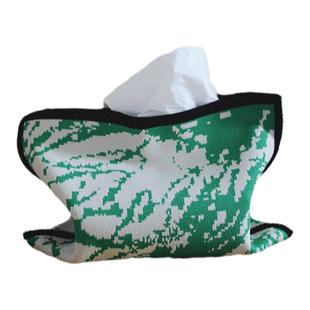 ins中古风纸巾盒家用餐厅客厅卧室纸巾袋网红高级感车载抽纸盒