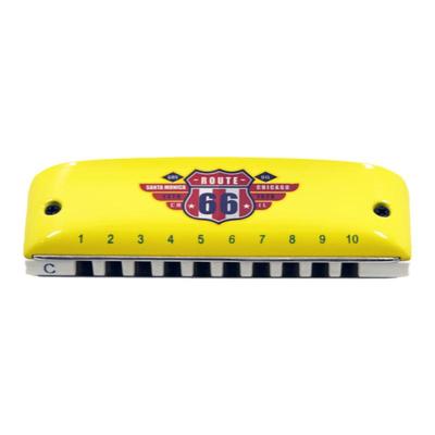 66号口琴PADDY园园同款黄色烤漆