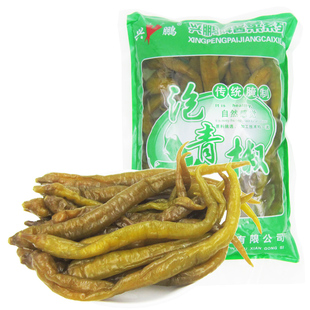 正宗四川泡椒坛泡青辣椒泡酸海椒泡青椒泡二荆条泡长辣椒腌制泡菜