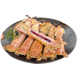 全母皮皮虾新鲜冻冷冻带膏带籽虾爬濑尿虾椒盐非即食海鲜水产特大