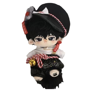 盗墓笔记张起灵属性20cm棉花娃娃可爱帅气玩偶明星同人周边送礼物