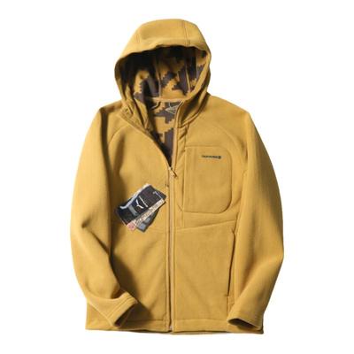 420G重磅加绒加厚双面摇粒绒外套