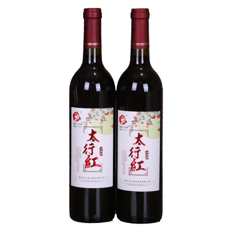 山楂酒半干甜型女士750ml*1瓶
