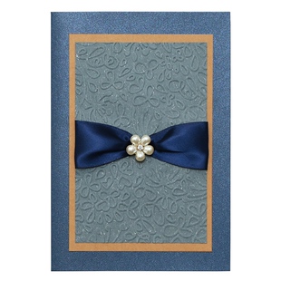 高端贺卡节日通用生日毕业结婚高级感谢客户送男朋友伴手礼品定制