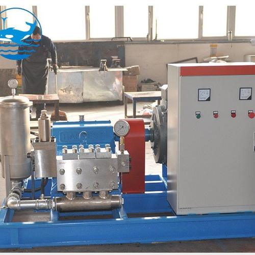 巨鲸牌疏通高压柱塞泵设备3D2C-SZ三柱塞高压泵工业清洗机高效