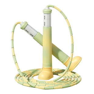 361竹节跳绳儿童小学生专用幼儿园大班初学一年级小孩不打结绳子