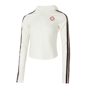 阿迪达斯新年款套装女款2026新款长袖卫衣套头衫直筒裤长裤两件套