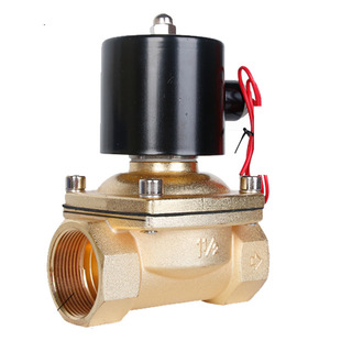 2W500-50常闭全铜电磁阀水阀气阀2寸DN50220VDC24V货车淋水阀12V