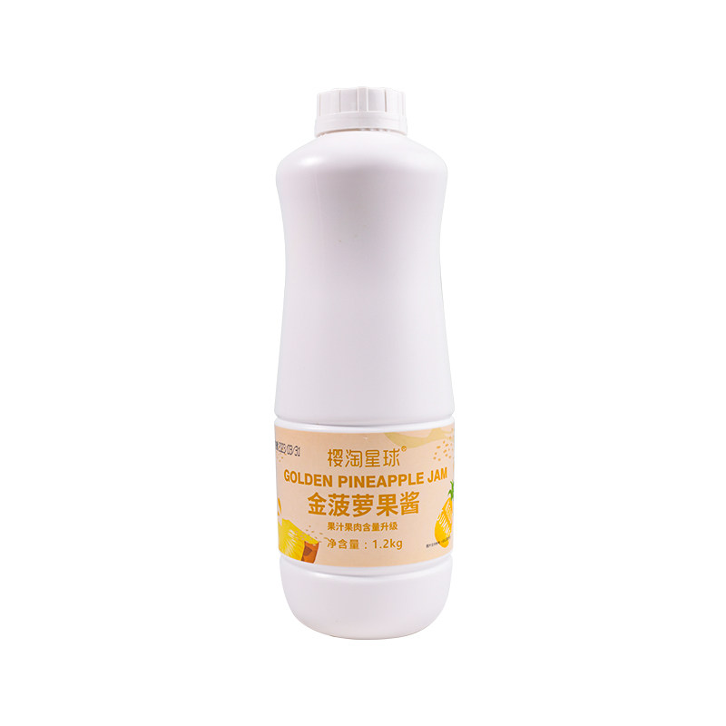 金菠萝颗粒果酱水果茶菠萝
