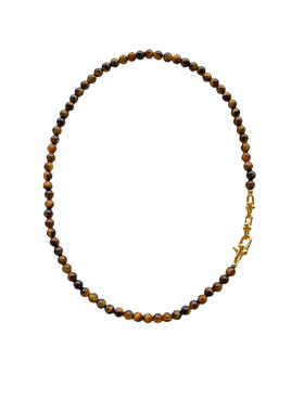 doudoustore虎眼石项链