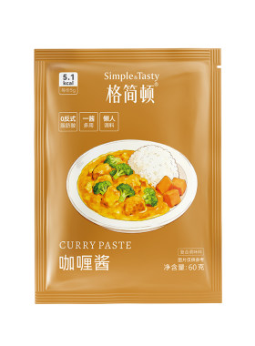 格简顿咖喱酱超香一倒即用快捷