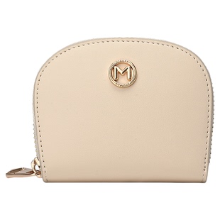 稻草人真皮卡包女新款精致简约零钱包时尚设计感牛皮女式卡套正品