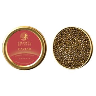 芙思塔鱼子酱12年鱼龄俄罗斯鲟鱼籽即食营养丰富四川雅安30g*1罐