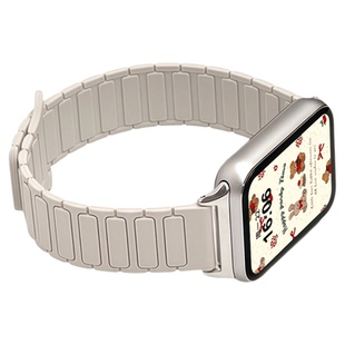 【张婧仪同款】适用小米手环9Pro表带磁吸8pro手环腕带红米Watch6手表带RedmiWatch5硅胶代男女款高级感小众4