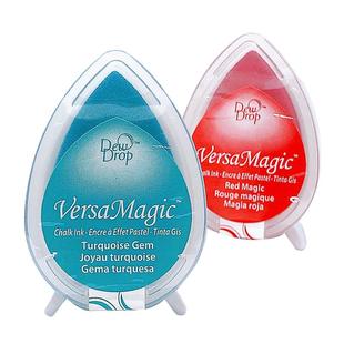 月猫GD水滴印台日本Tsukineko进口多用纸用橡皮章艺术印泥Versa Magic