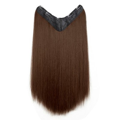 凌小姐仿真发一片式接发片蓬松