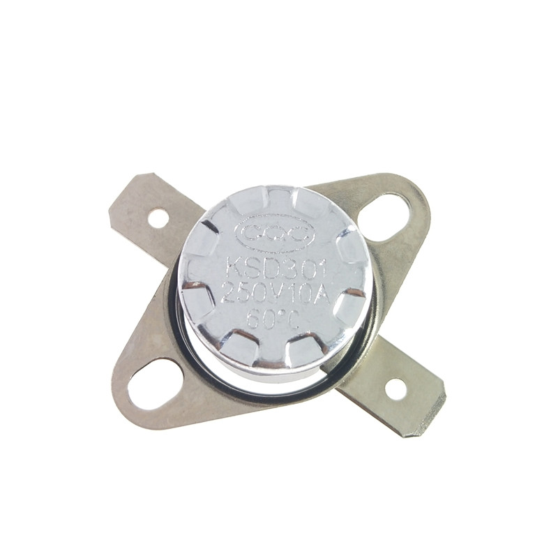 KSD301集成吊顶浴霸温控开关温度控制器常闭常开85-150度250V/10A