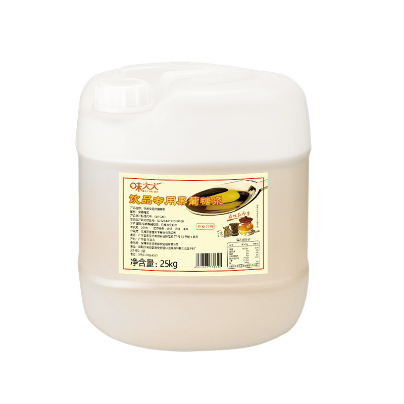 味大大果葡糖浆25kg/桶果糖大桶