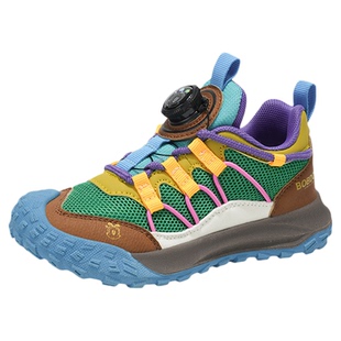 巴布豆男童新款运动鞋子2026春秋季网面透气防臭户外女童跑步鞋