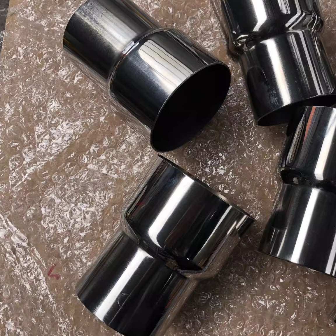 各种汽车接口转换头 大转小焊接头304不锈钢63转76口径 支持定做