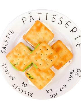 牛轧糖饼干酥脆有嚼劲能拉丝