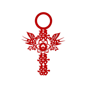 结婚装饰用品婚房入户单元门把手喜字挂饰布置主卧室内门氛围布置