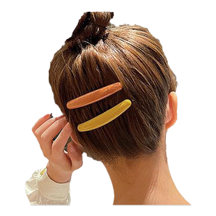 简约刘海梳防滑发卡女后脑勺碎发夹韩国无痕倒插发梳插梳发饰发叉