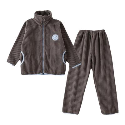 女法兰绒150小个子睡衣秋冬新款