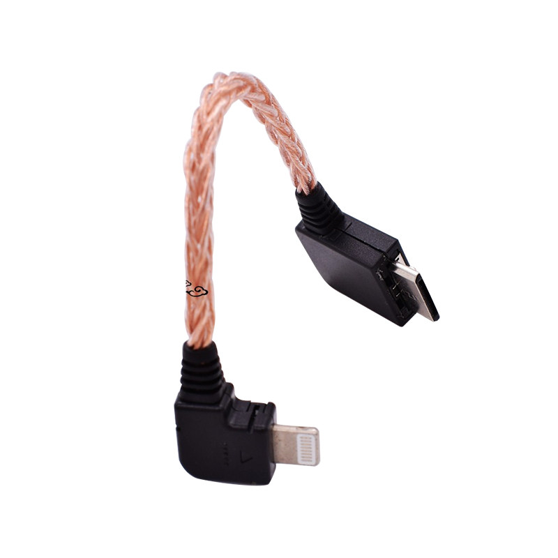 HIFI无损8芯高保真SONY DOCK索尼Walkman转Type-C安卓Lightning适用于苹果手机连接金砖ZX300A黑砖DAC解码线