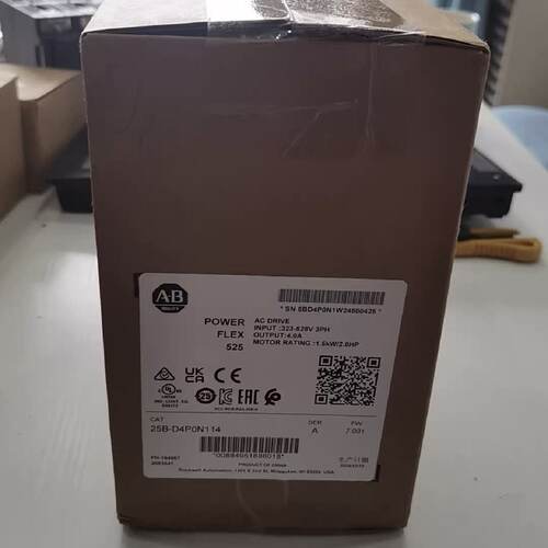 议价型号25B-D1P4N114，AB罗克韦尔Power Flex 525变频器。