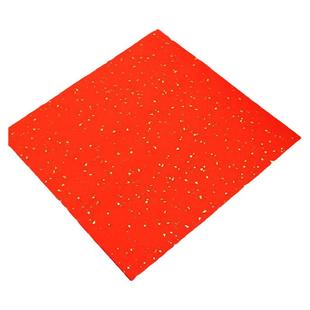 红色卡纸洒金正方形大加硬作品宣纸斗方硬卡对联金箔红纸新年过年