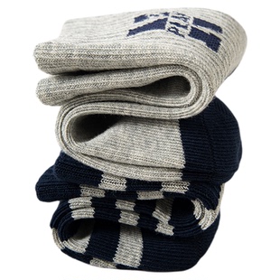 A类儿童袜子男童秋冬季无骨抗起球抗菌防臭男孩中大童中筒棉袜