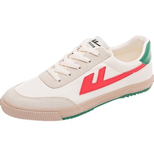 回力女鞋帆布鞋2026年春秋新款百搭小白鞋ins潮小众运动情侣板鞋