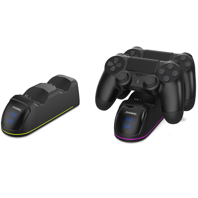 PS4手柄座充充电底座充电器
