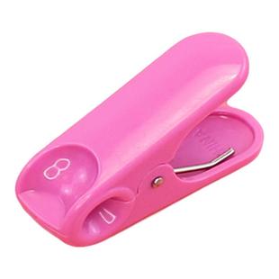 小号圆形封囗夹食物奶粉防潮密封夹子烘焙夹塑料夹裱花袋口专用夹