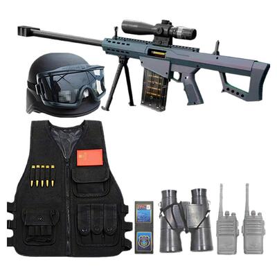 儿童玩具枪男孩巴雷特抛壳软弹枪