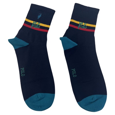 2025秋冬新品纯棉防臭运动男袜潮