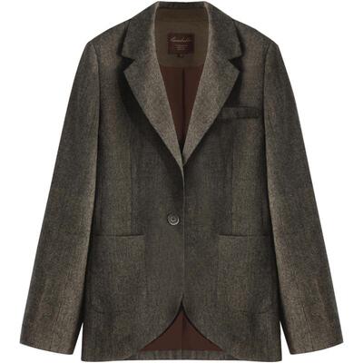 COCOBELLA奢感精纺花纱西装