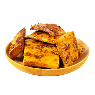 大片牛板筋内蒙古特产零食即食大块香辣手撕牛板筋烧烤独立小包装