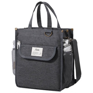 本星补课包补习班手提袋小学生拎书袋补习袋课外专用初高中学生用试卷收纳袋作业A4档案资料文件袋帆布美术包